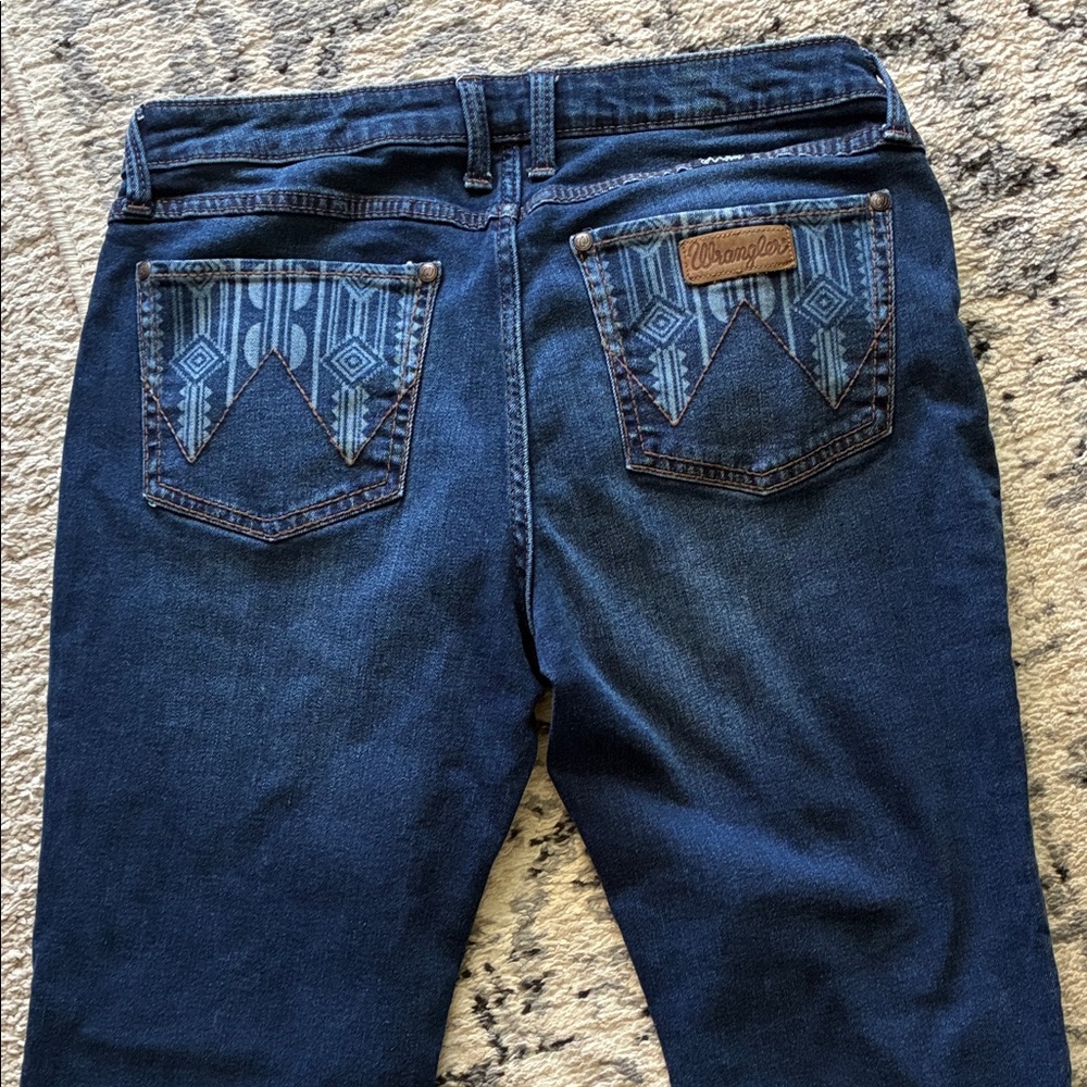 Wrangler womens Dark Blue Jeans